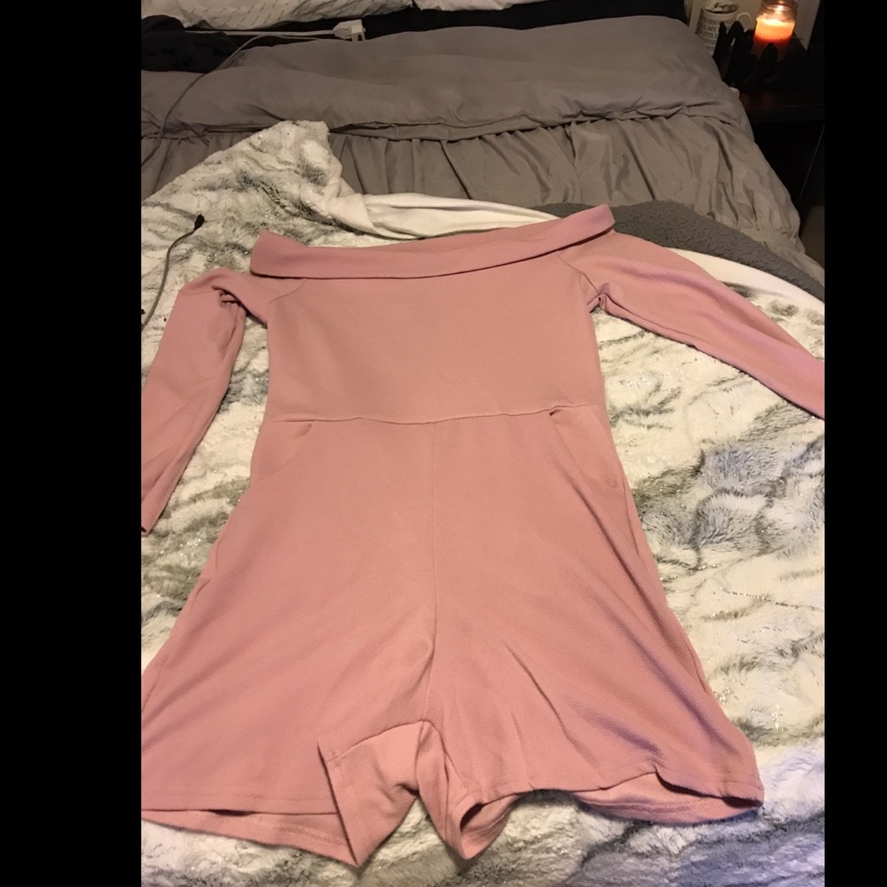 Pink romper